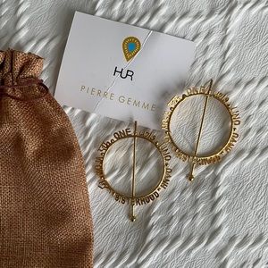 Statement Earrings / Worn once